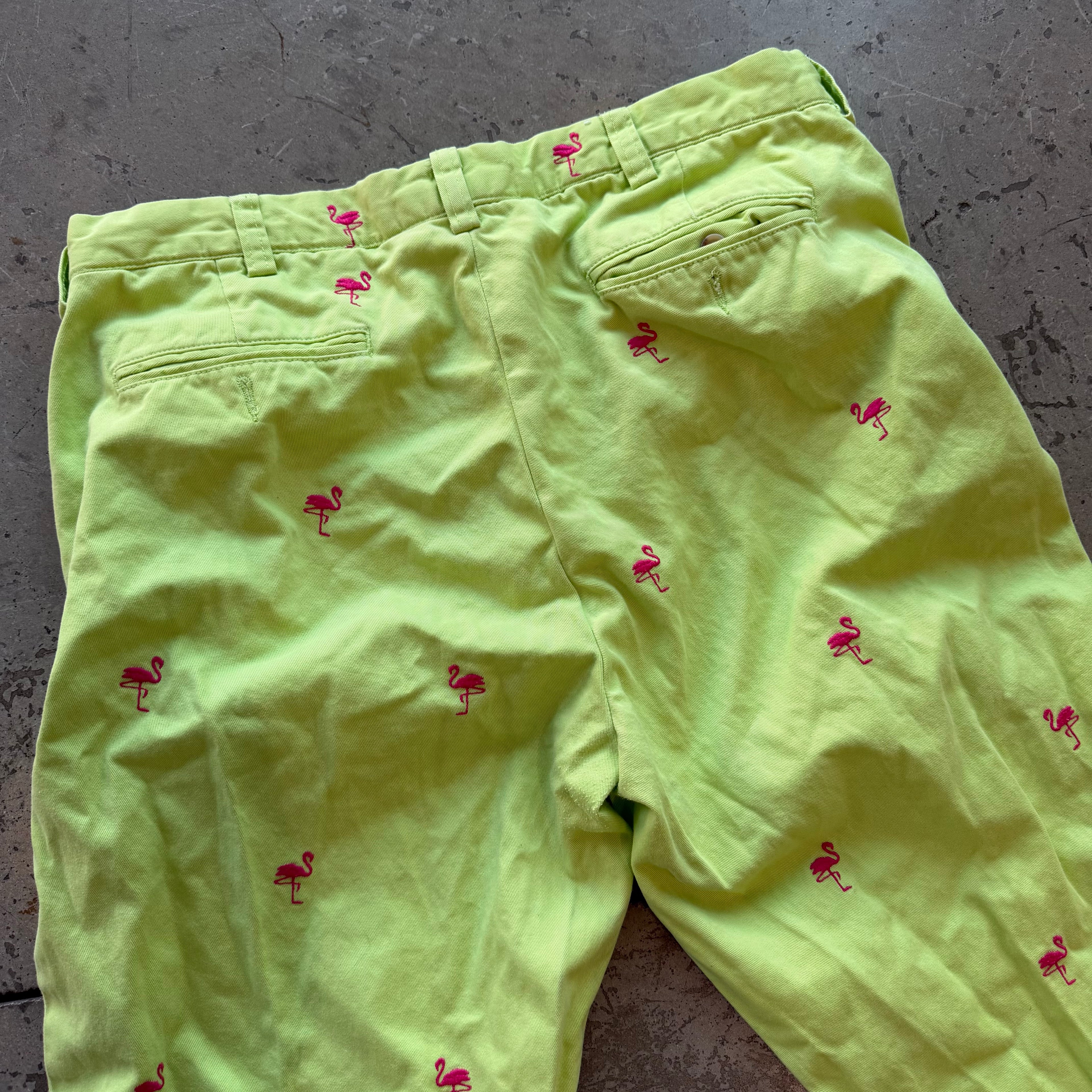 36x32 90s Polo Flamingo Pants