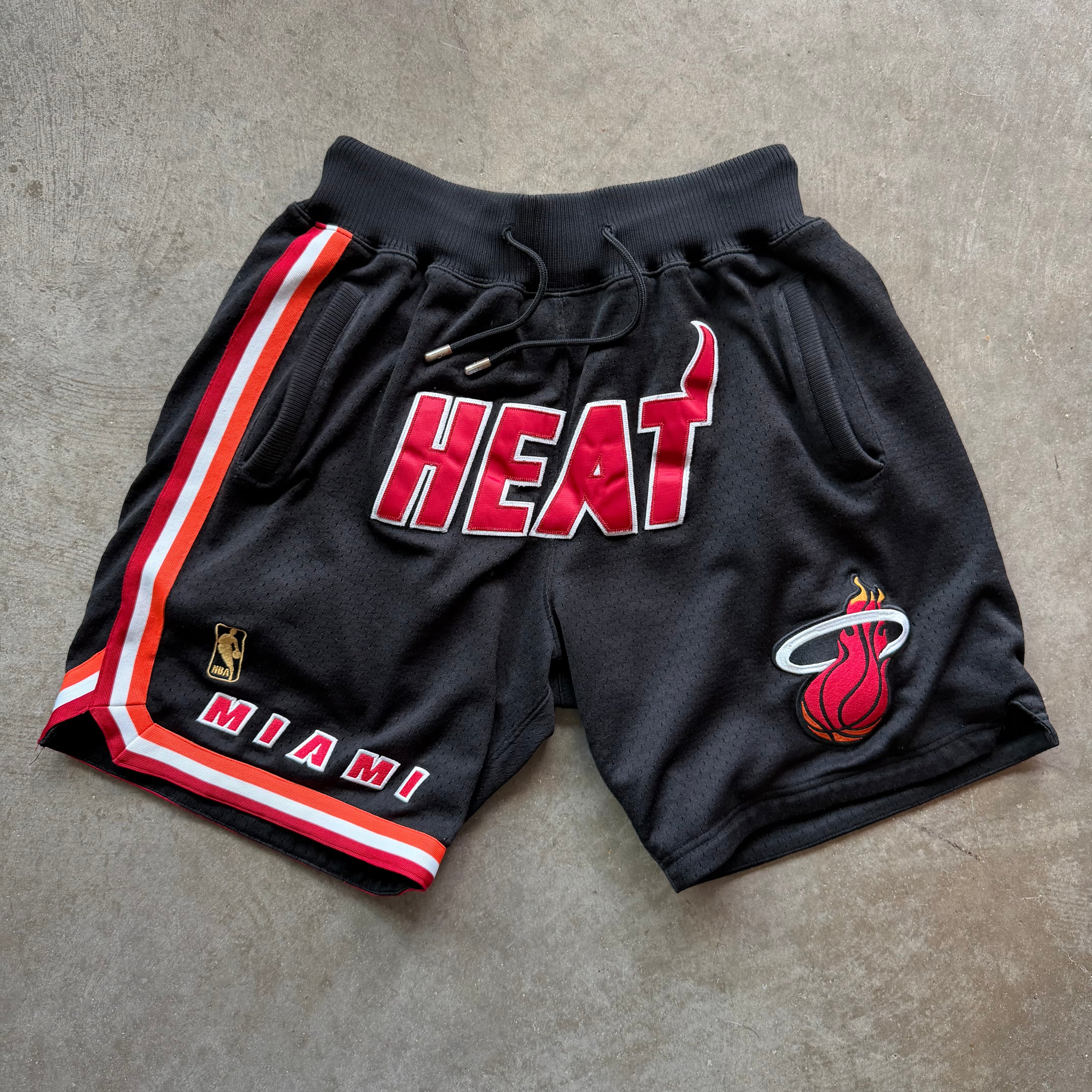 S Just Don Mitchell And Ness Heat Shorts