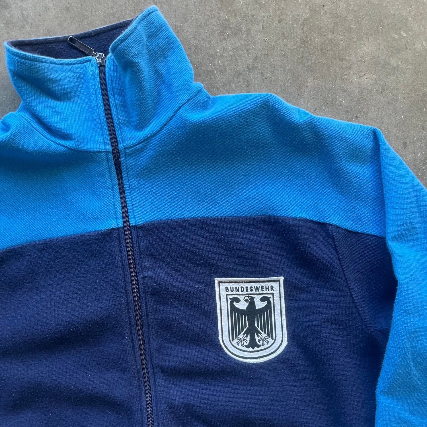 L 80s German Army Track Jacket