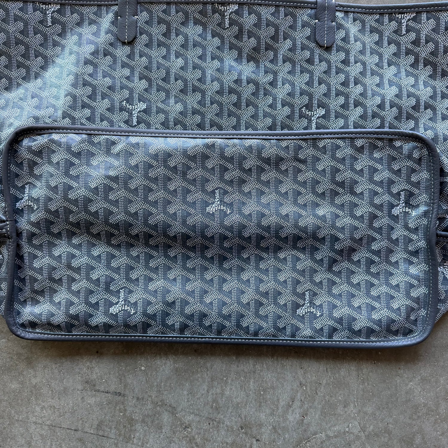 Goyard Anjou Reversible GM Grey