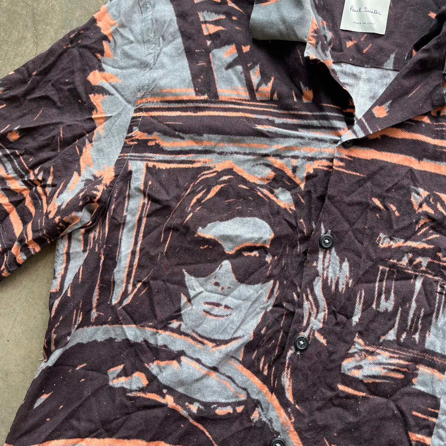 L Paul Smith Button Up Tee