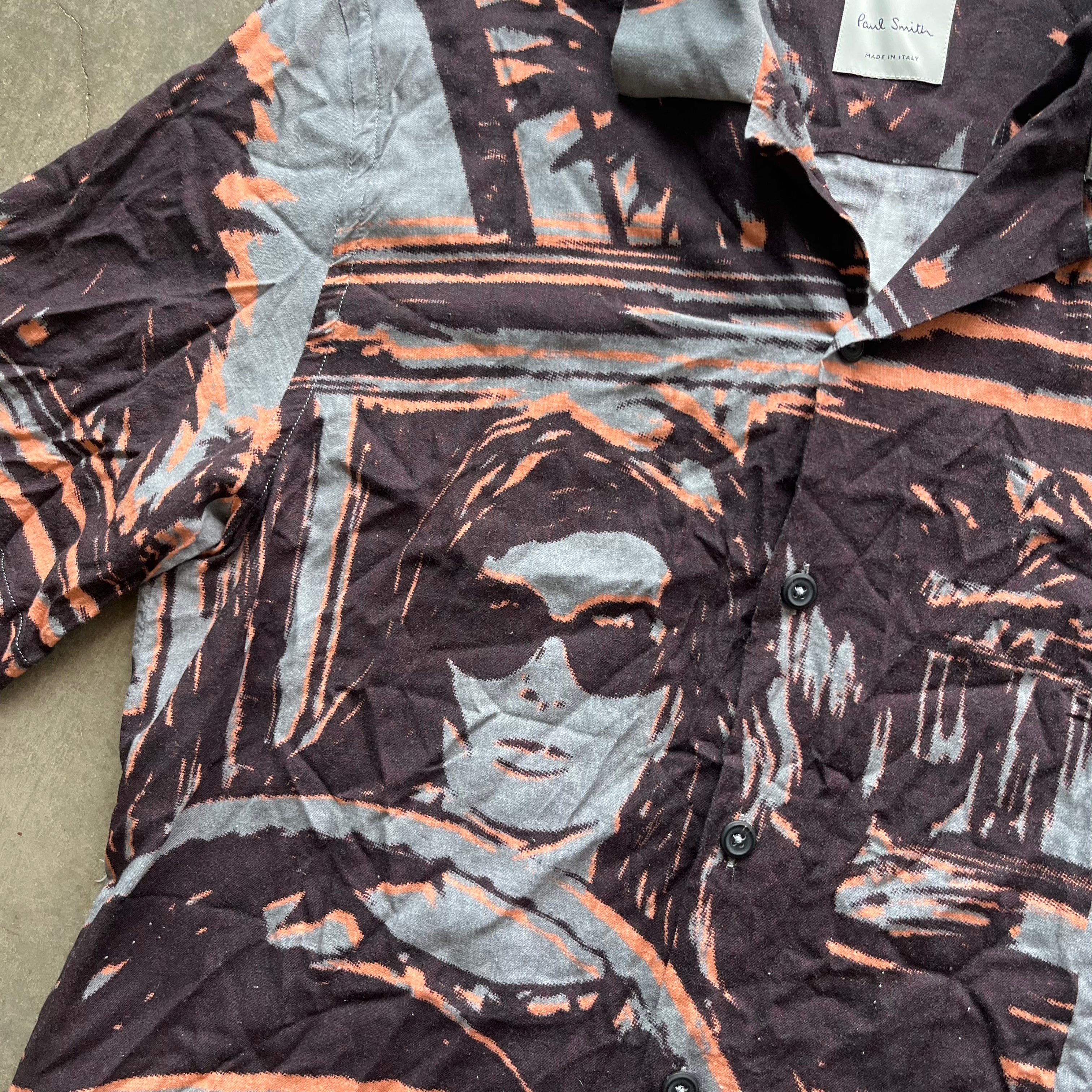 L Paul Smith Button Up Tee