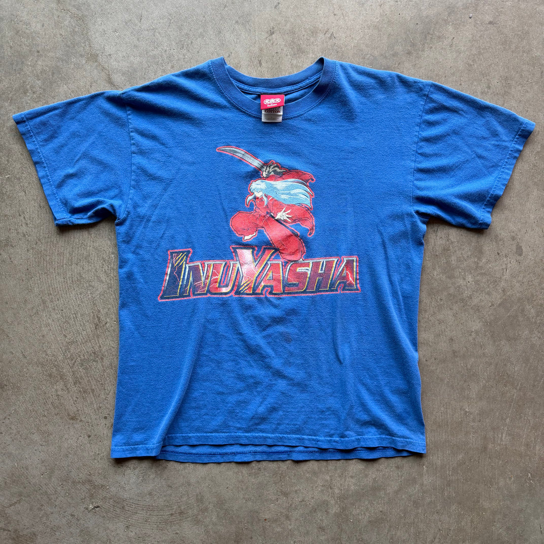 L Vintage Inuyasha Anime Tee