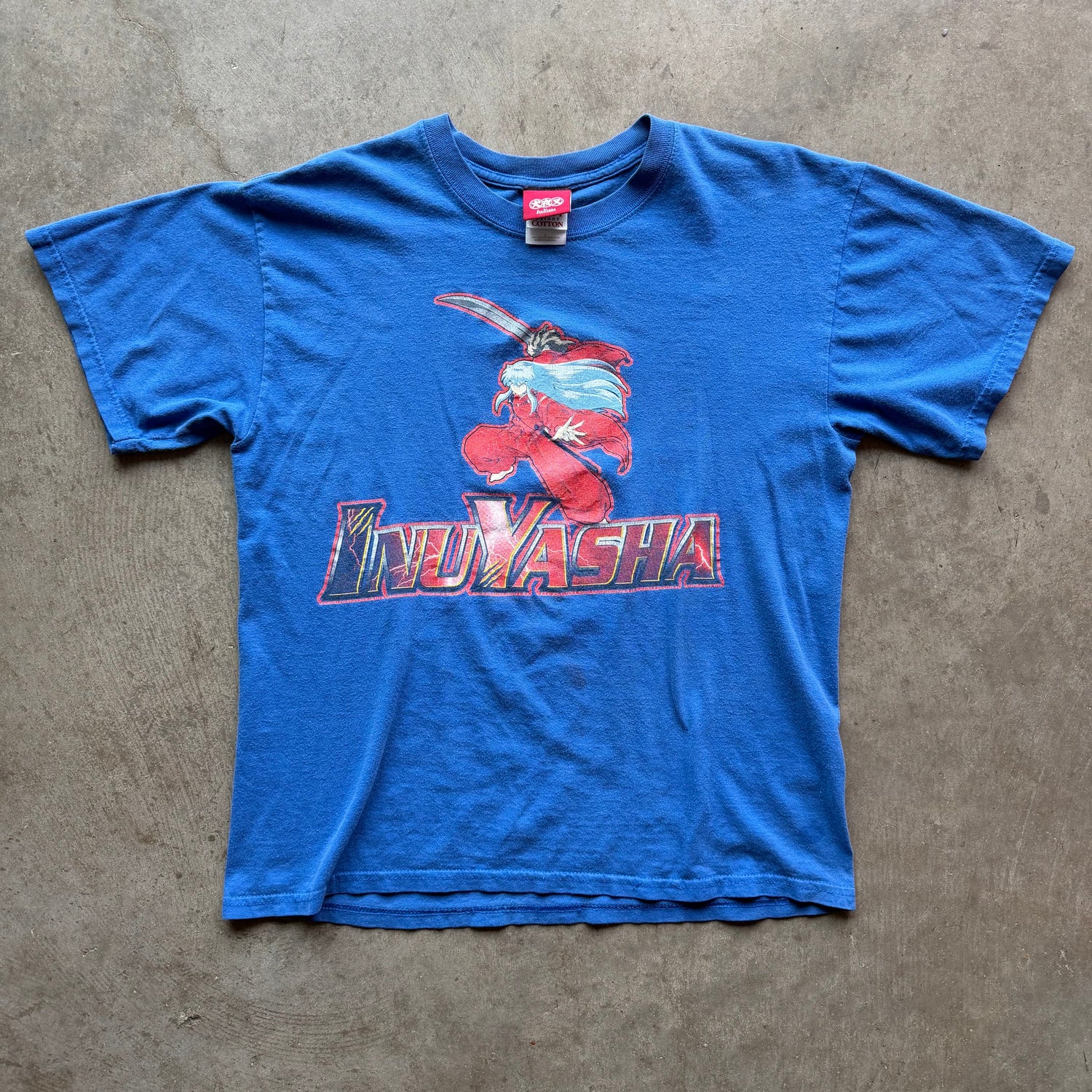 L Vintage Inuyasha Anime Tee