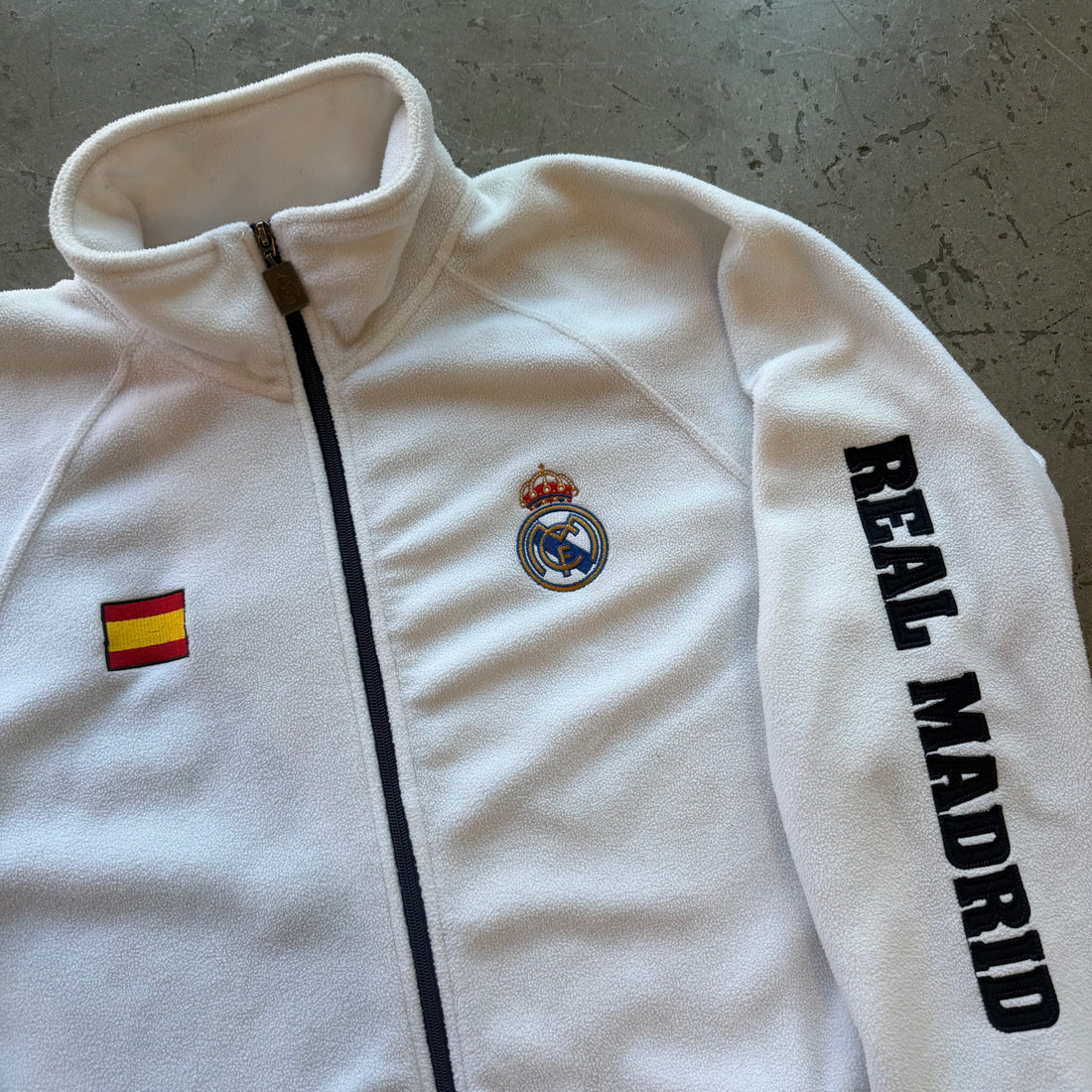 L Real Madrid Fleece Full Zip