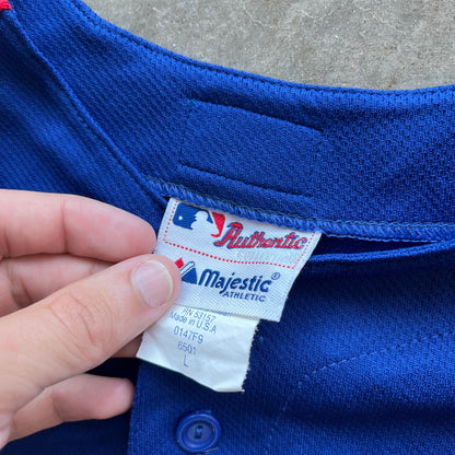 L Blue/Red Texas Rangers Jersey