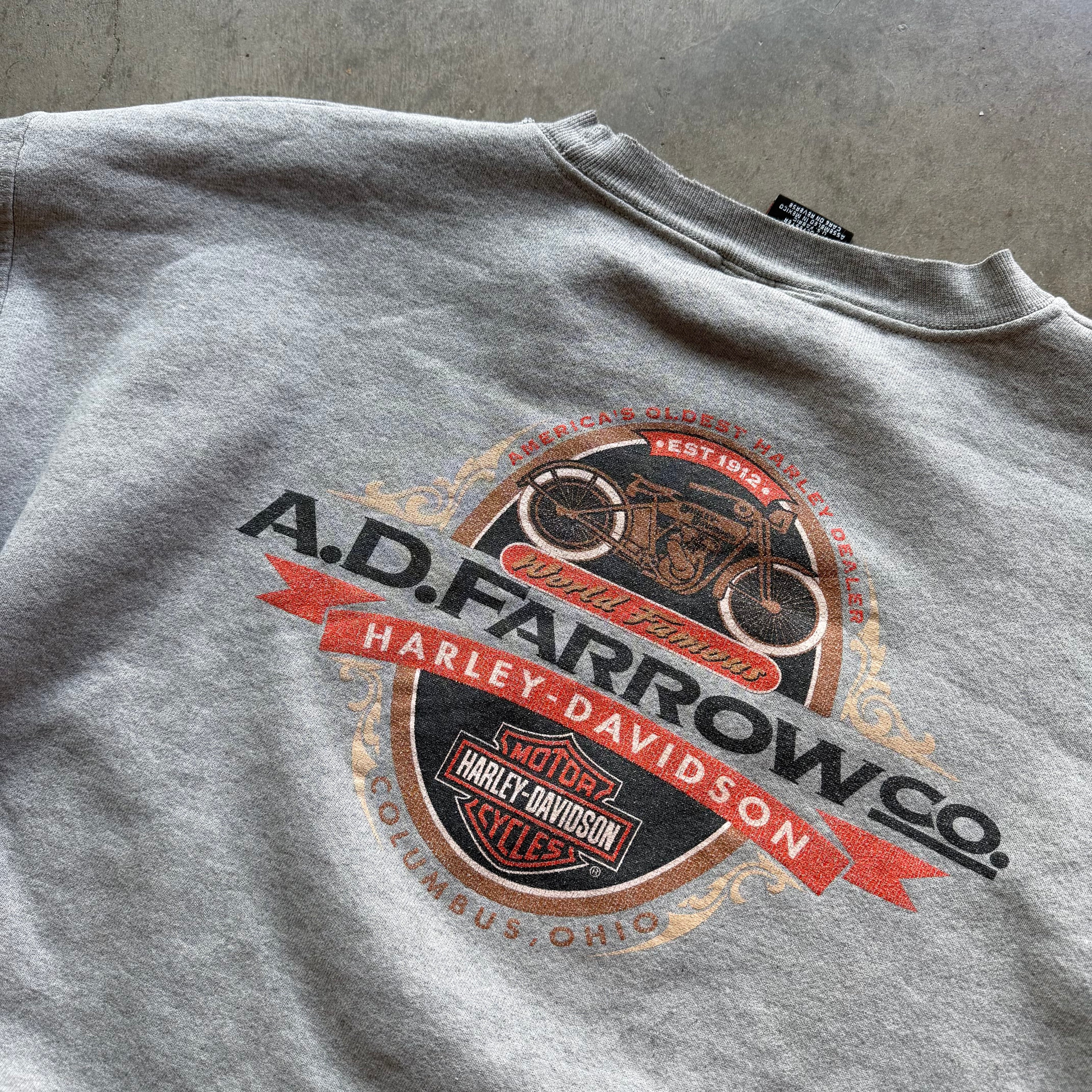 XL 04 Harley Davidson Ohio Crewneck
