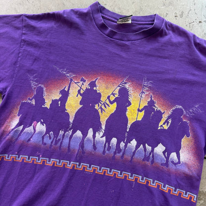 L 90s Native American Tee