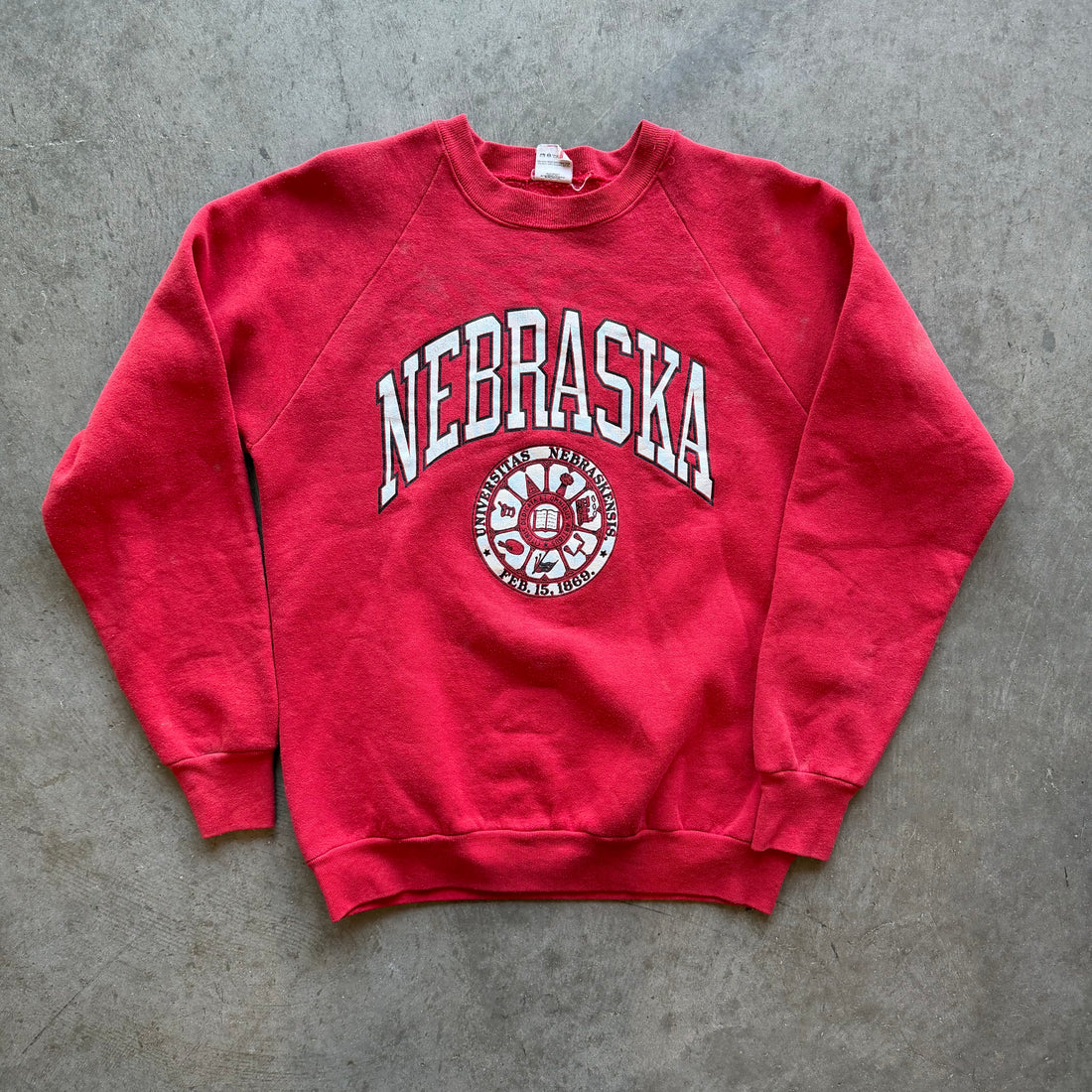 L 80s Nebraska Crewneck