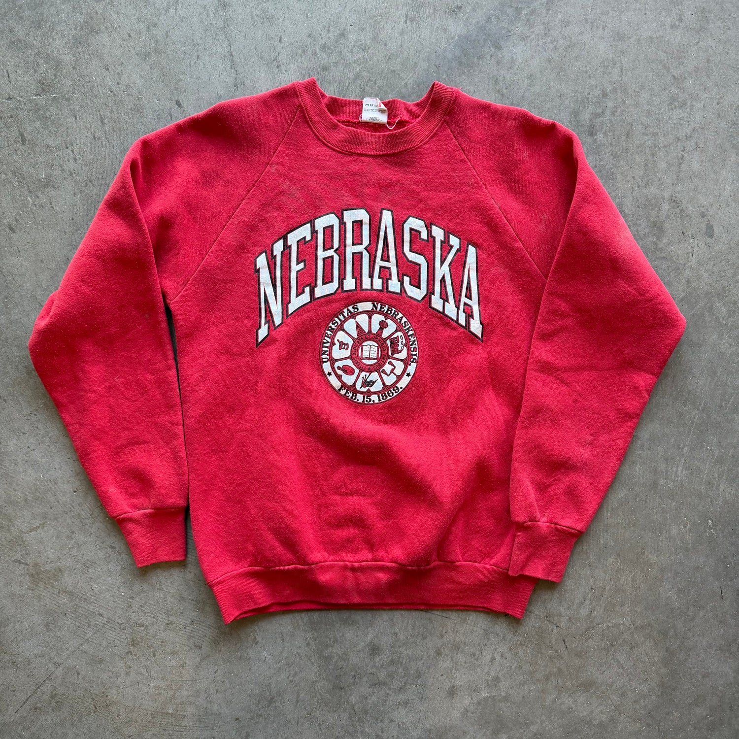 L 80s Nebraska Crewneck