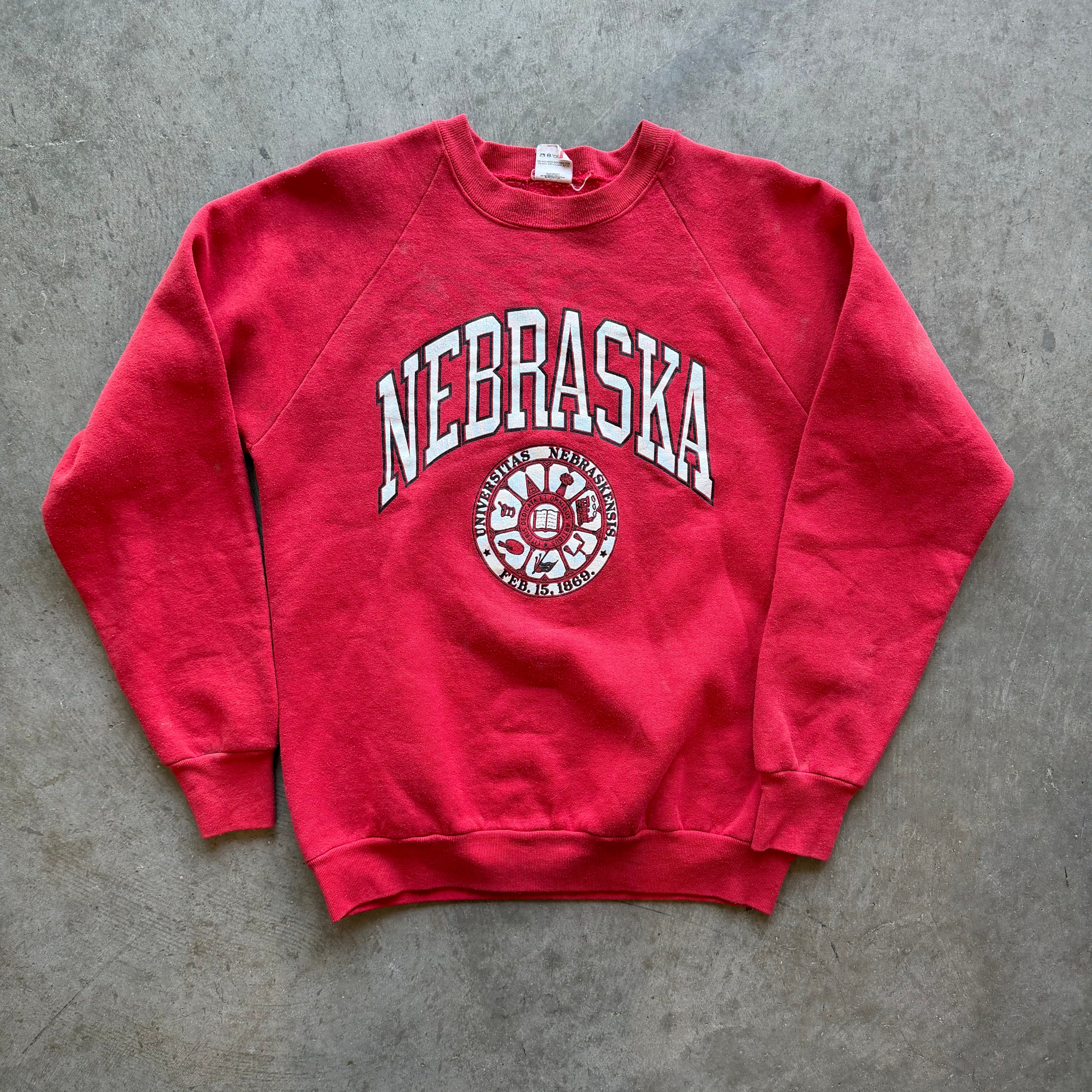 L 80s Nebraska Crewneck