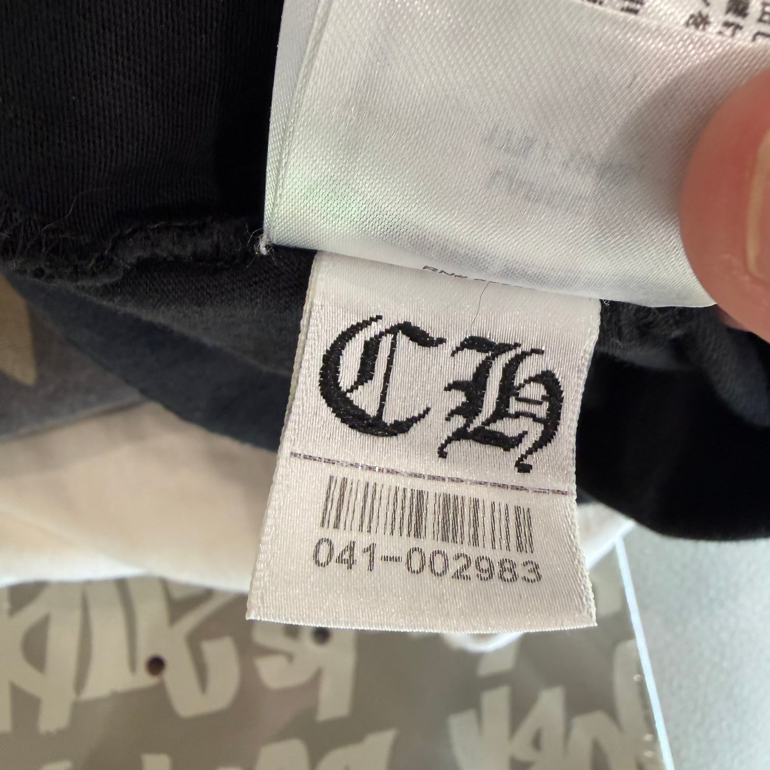 L Chrome Hearts Staff Tee Orange Blue