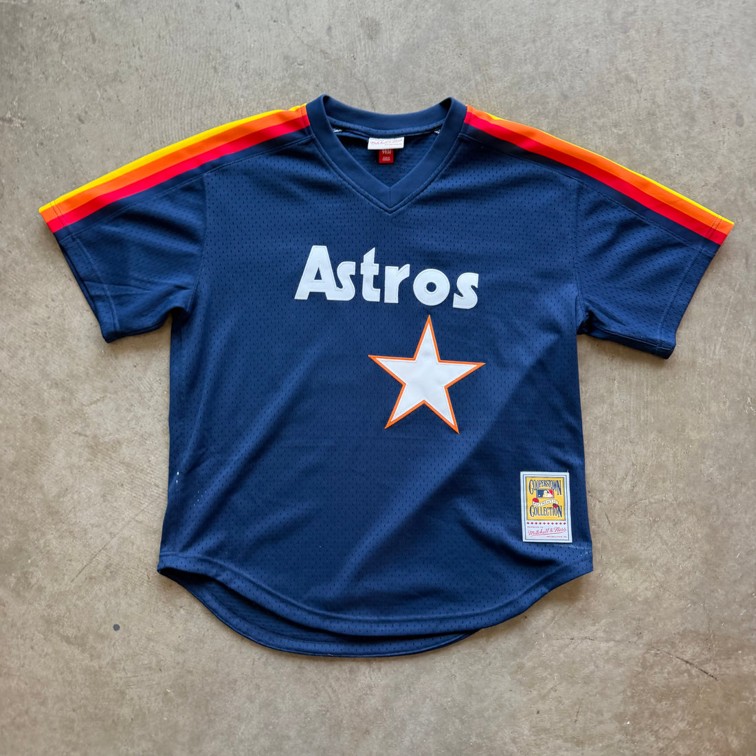 L Retro Nolan Ryan Astros Jersey