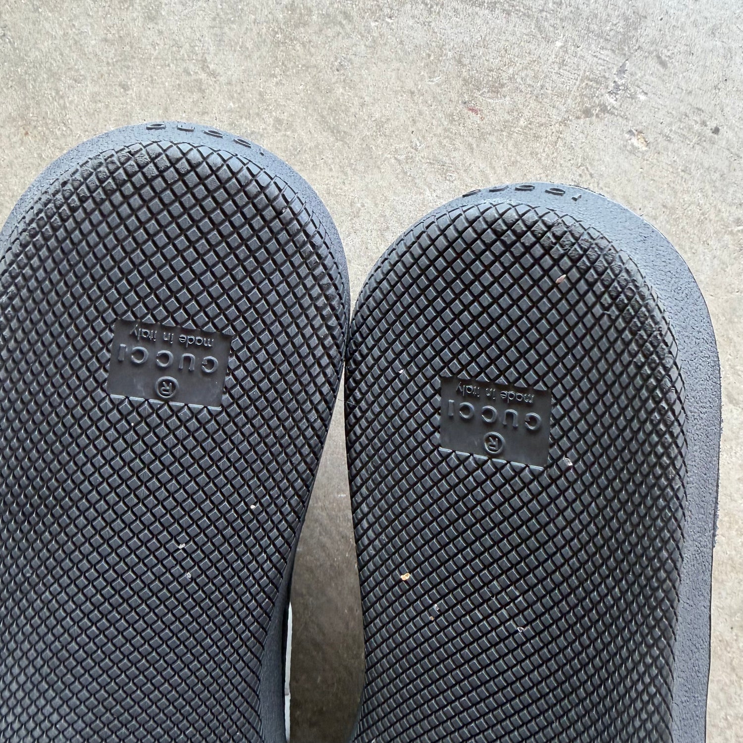 10.5 Gucci G75 Black Monogram