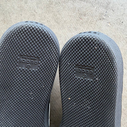 10.5 Gucci G75 Black Monogram
