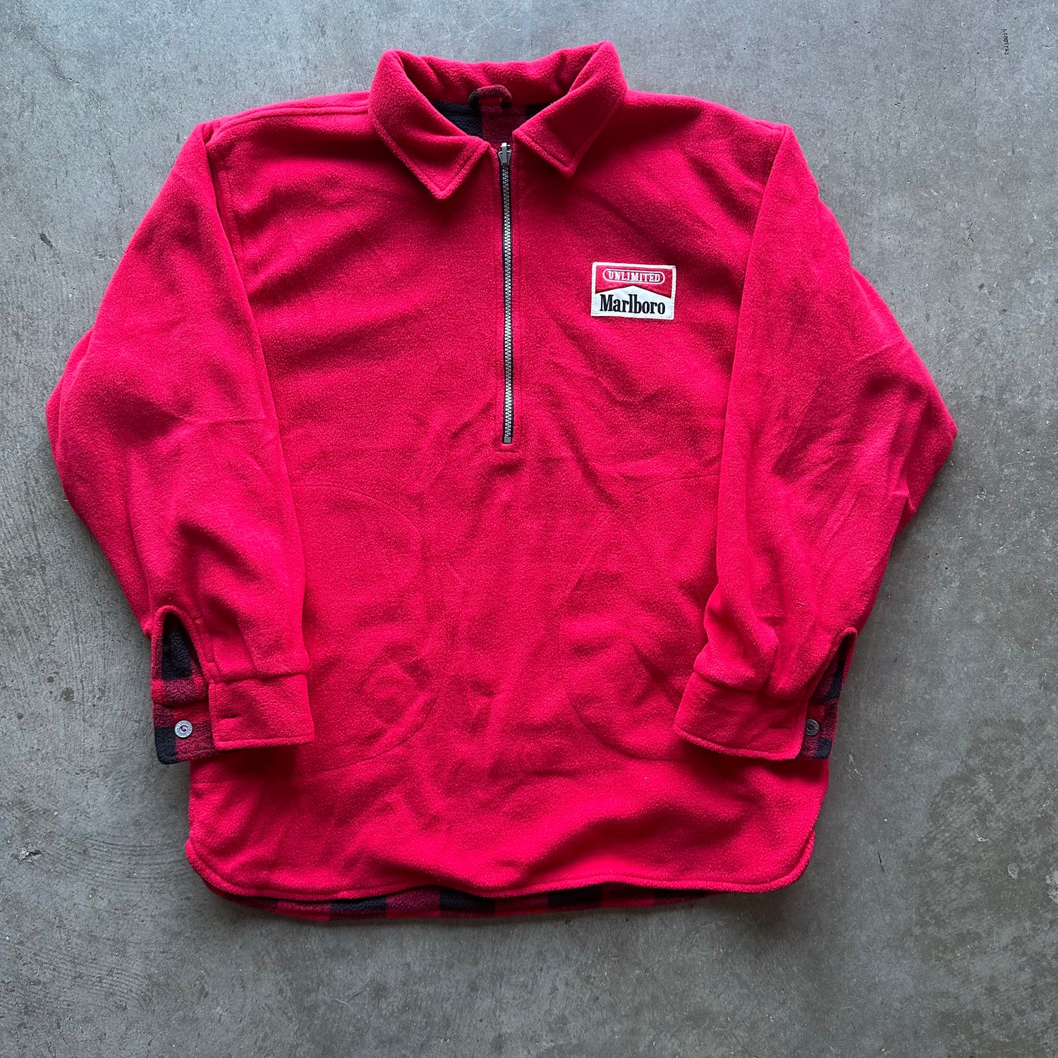 XL 00s Reversible Marlboro Fleece