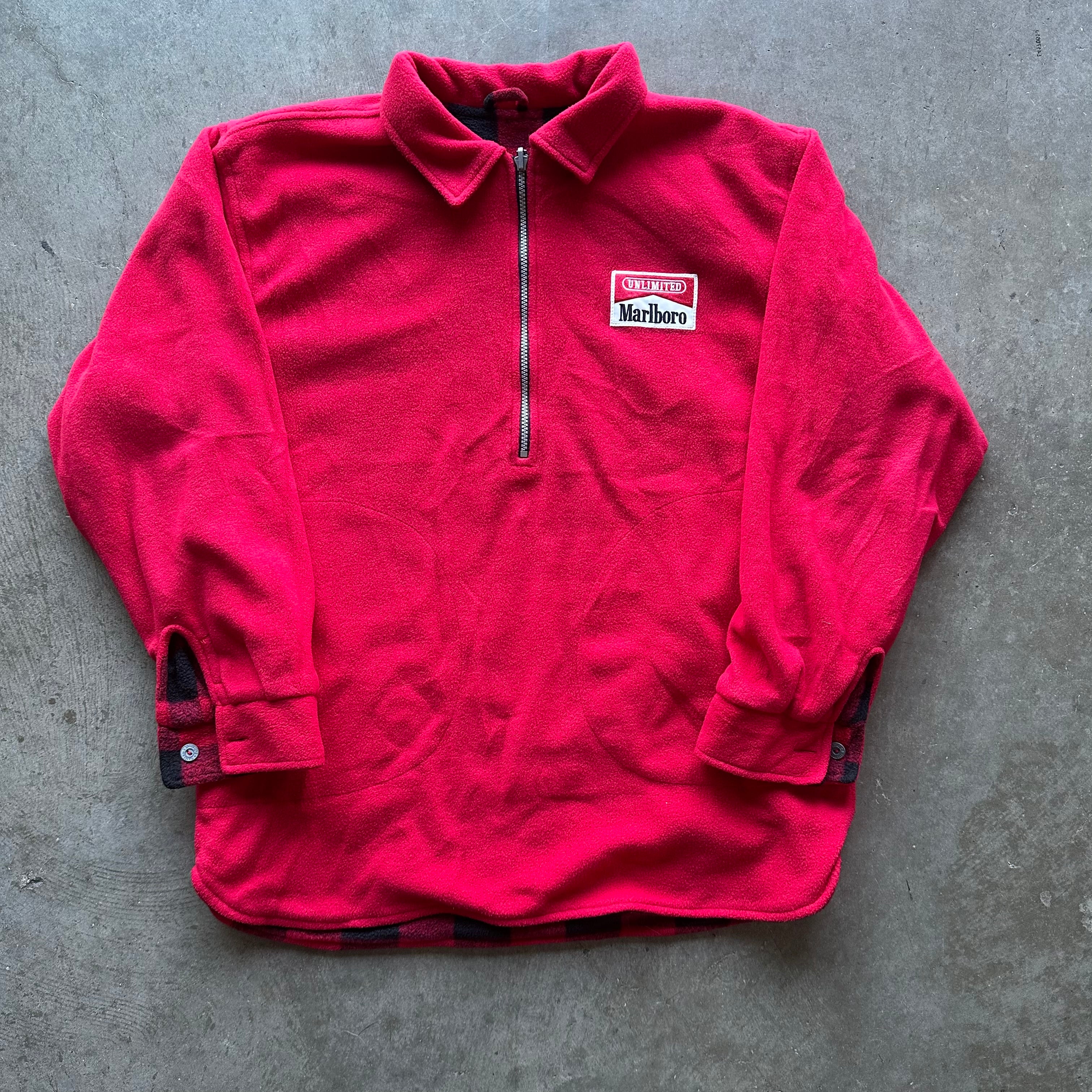 XL 00s Reversible Marlboro Fleece