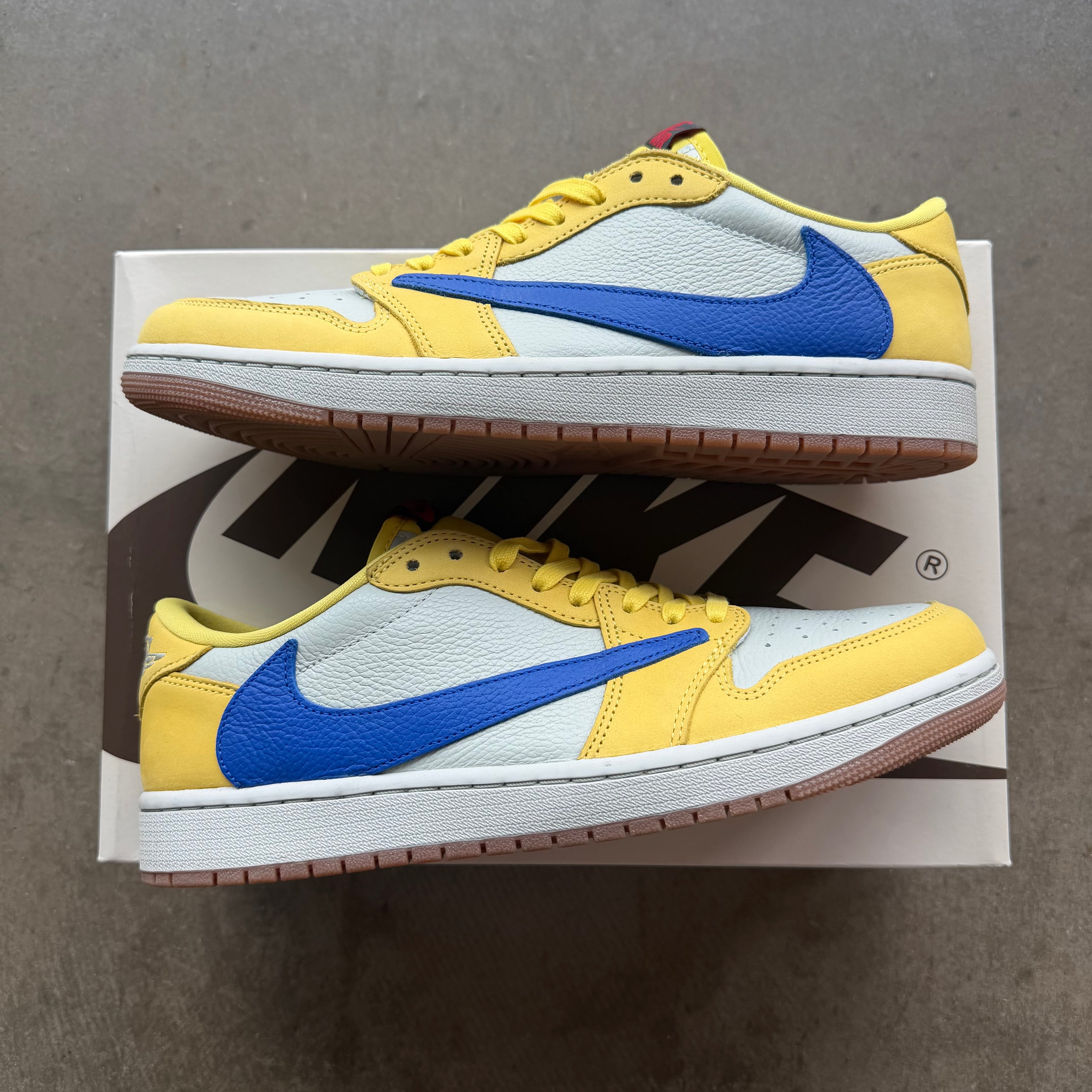 11.5W Jordan 1 Low TS Canary Yellow