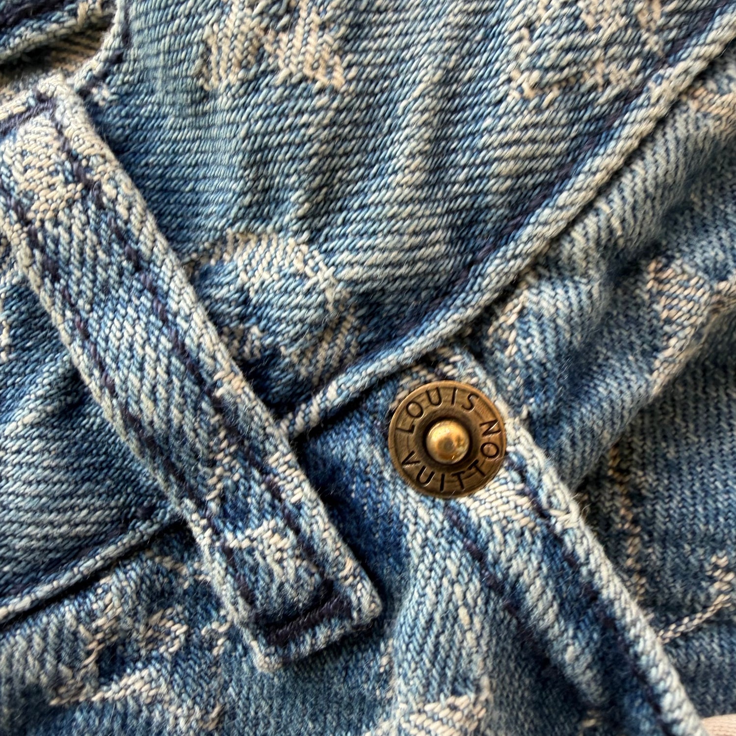 33x32 Louis Vuitton x Supreme Jacquard Denim