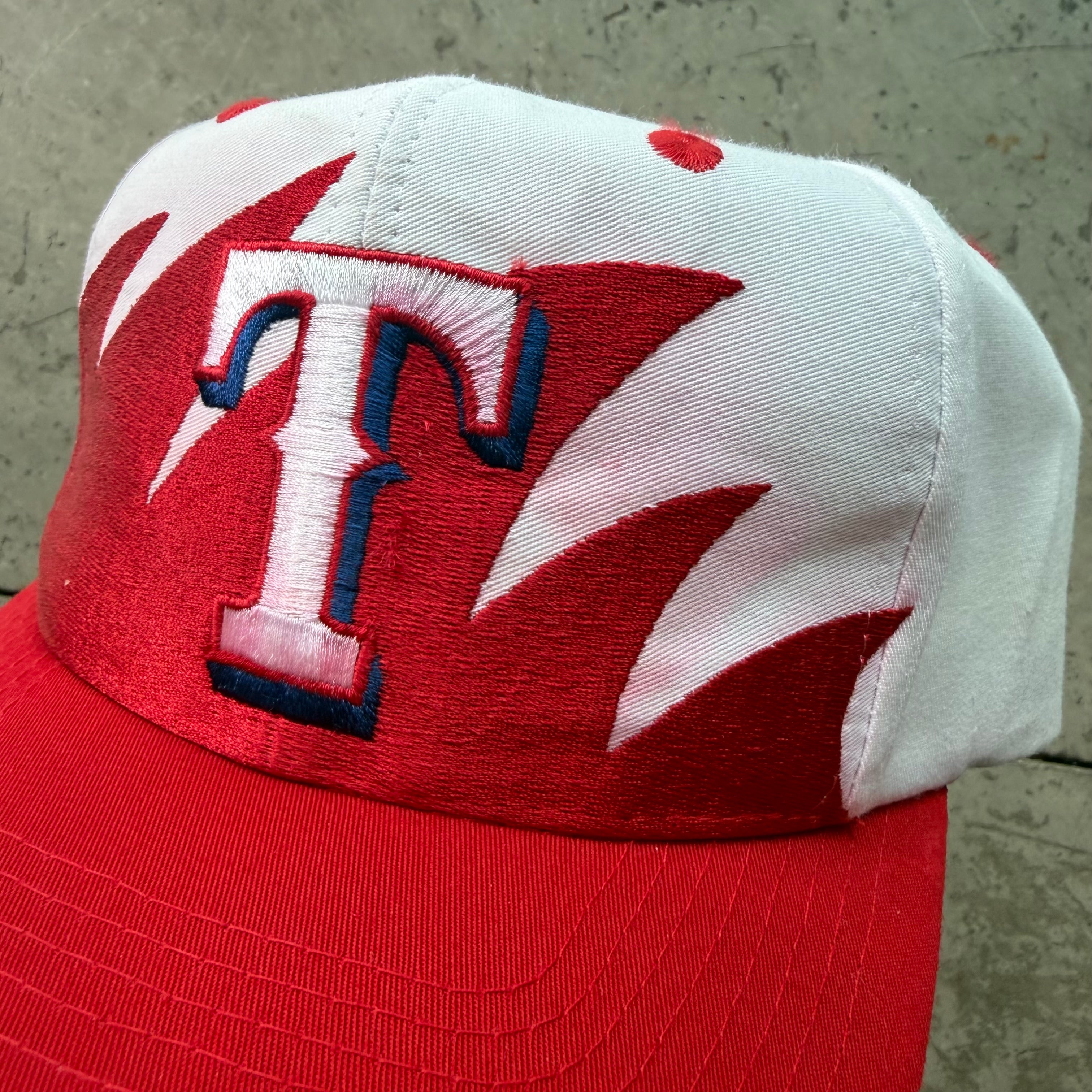 90s Texas Rangers Sharktooth SnapBack