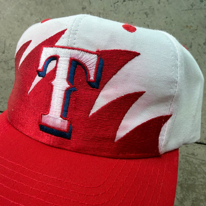 90s Texas Rangers Sharktooth SnapBack