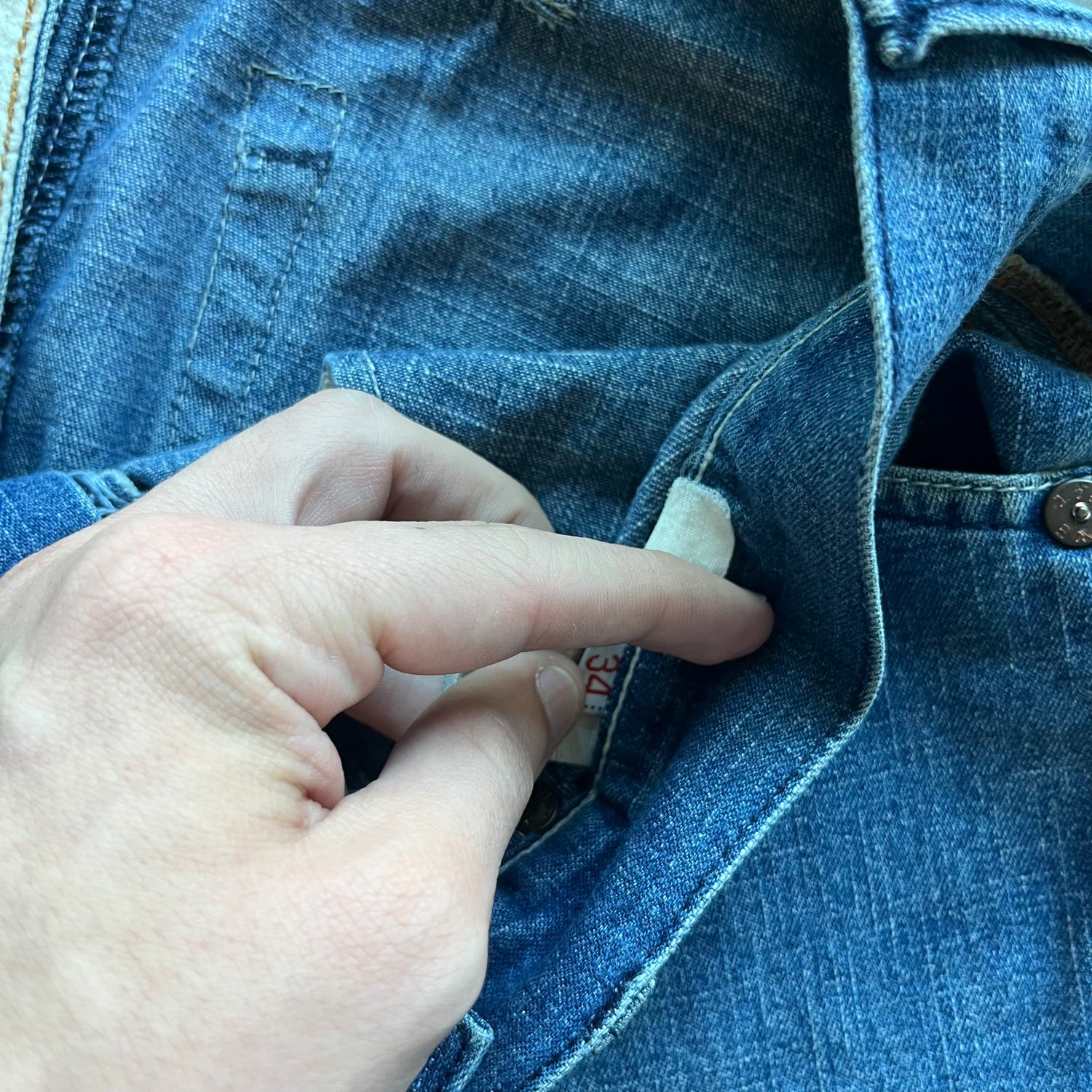 34x32 Seagull Evisu Jeans