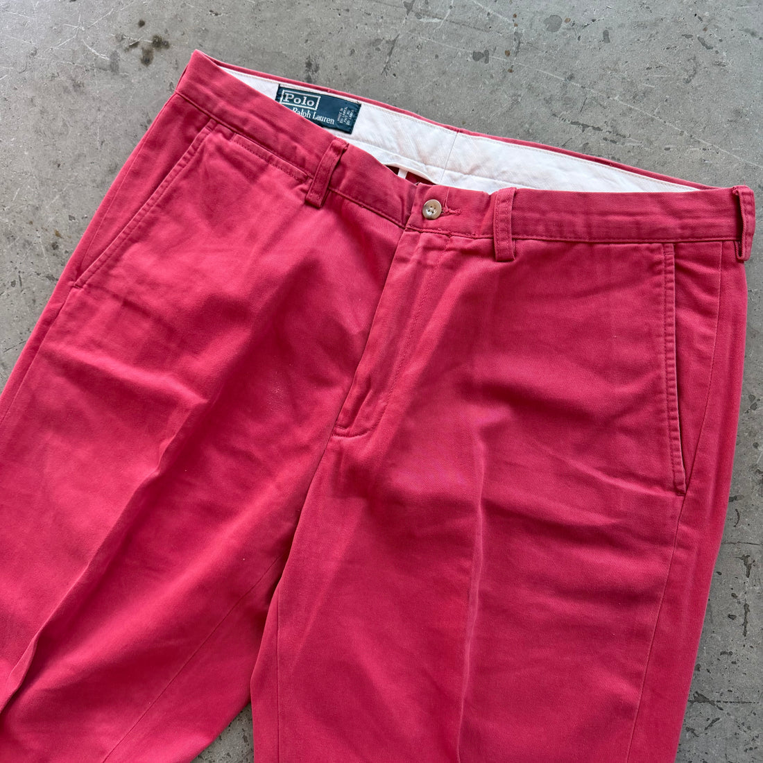 34x30 90s Pink Polo Pants