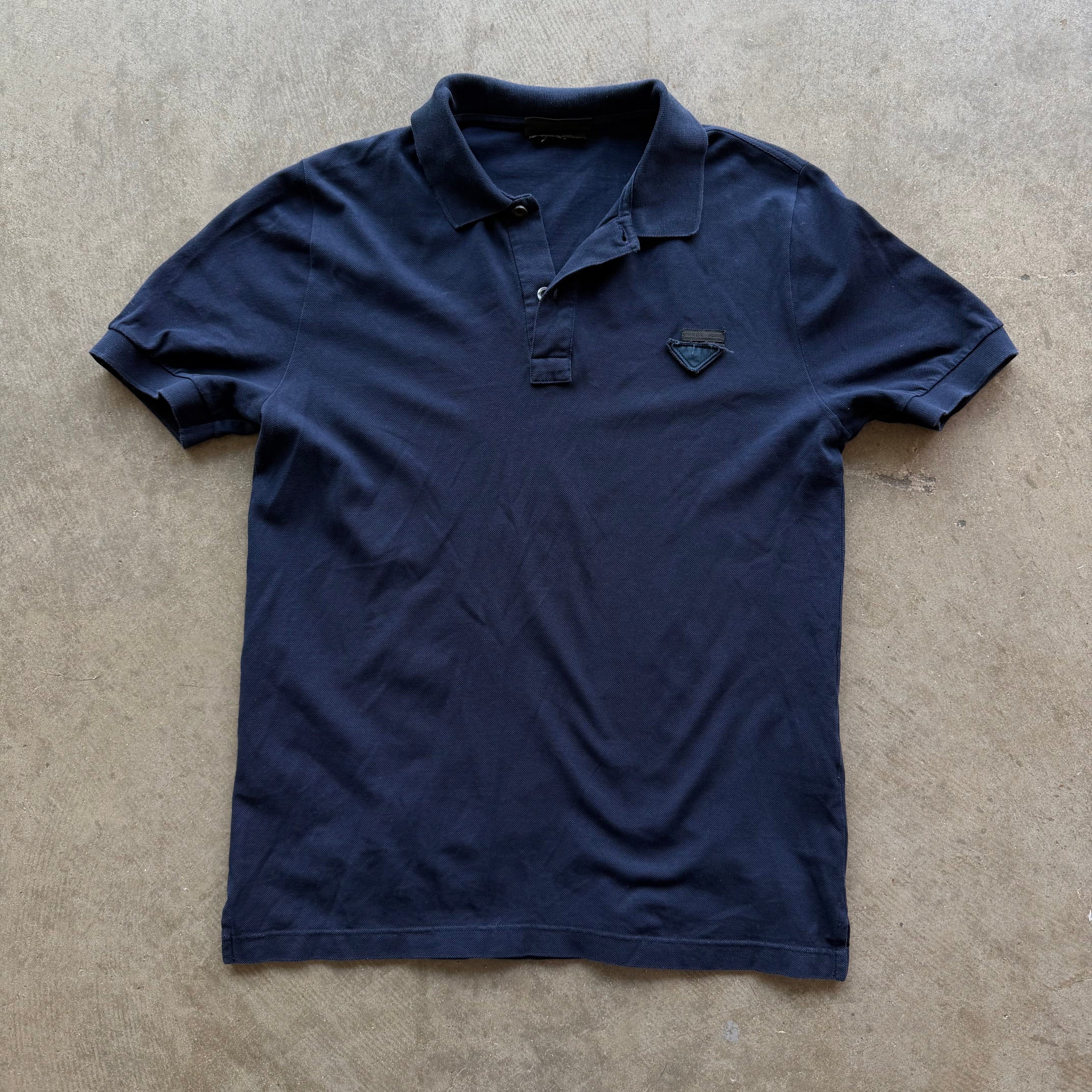 L Prada Polo Navy