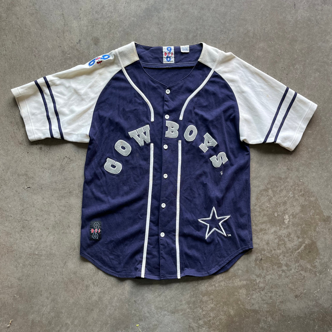 XL 90s Cowboys Baseball Jersey
