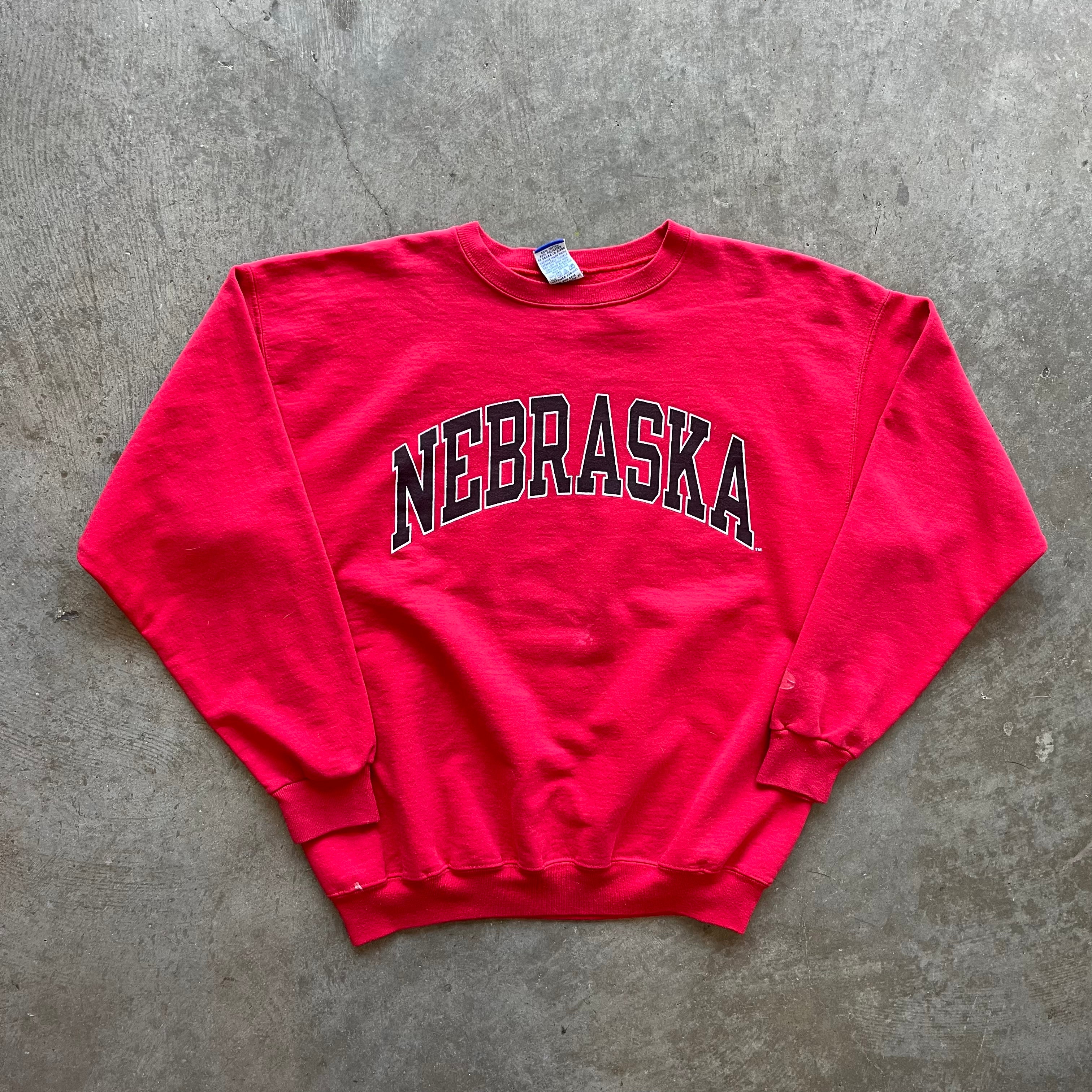 L 90s Nebraska Crewneck