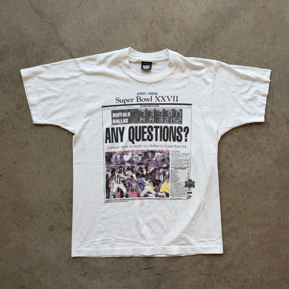 L 93 Cowboys Newspaper Tee