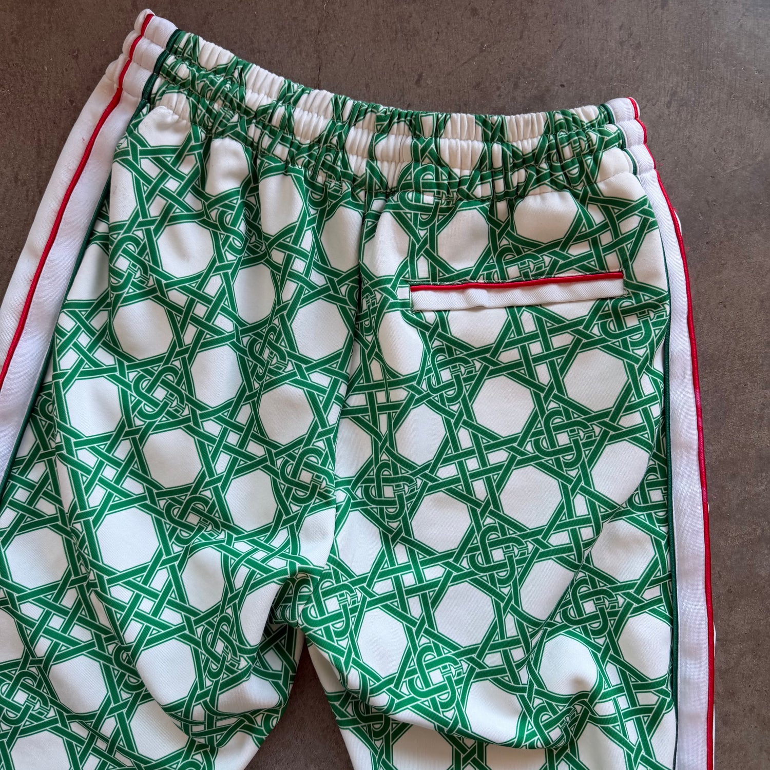 S Casablanca Monogram Print Sweatpants