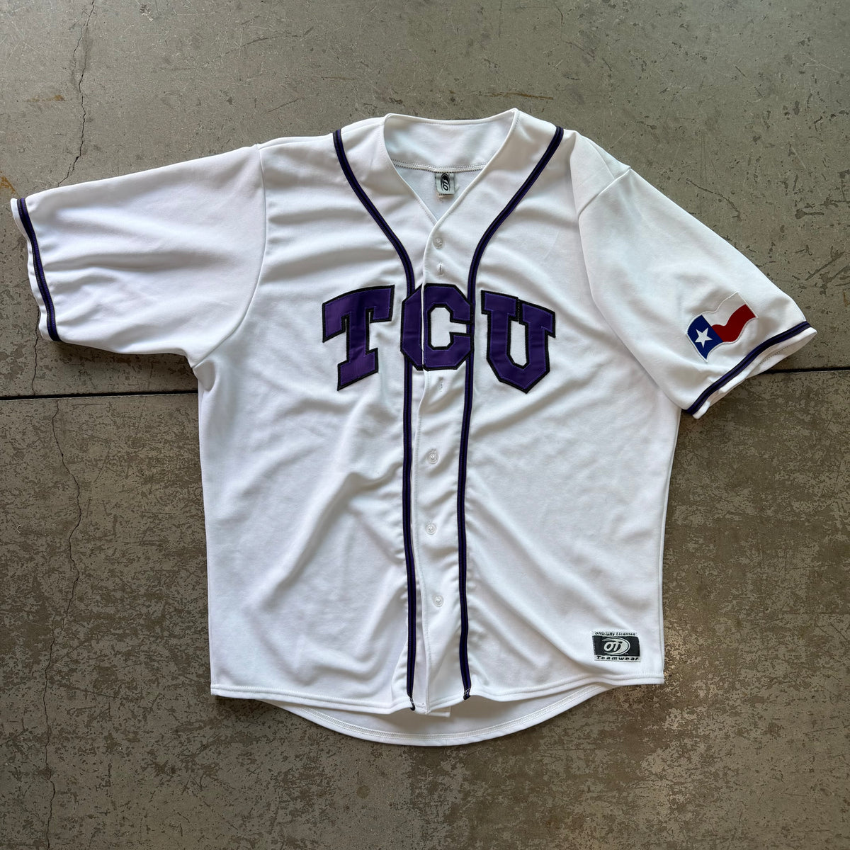 XXL 90s TCU Baseball Jersey
