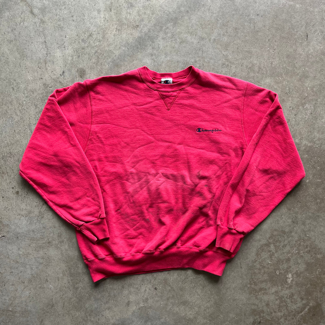 XL 90s Red Champion Crewneck