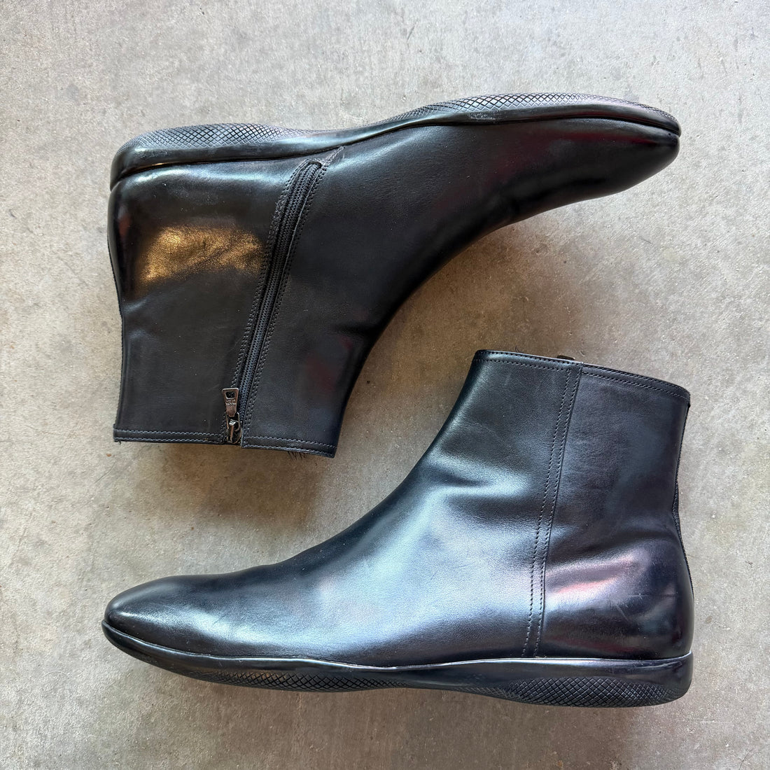8.5 Used 00s Prada Sport Chelsea Boot