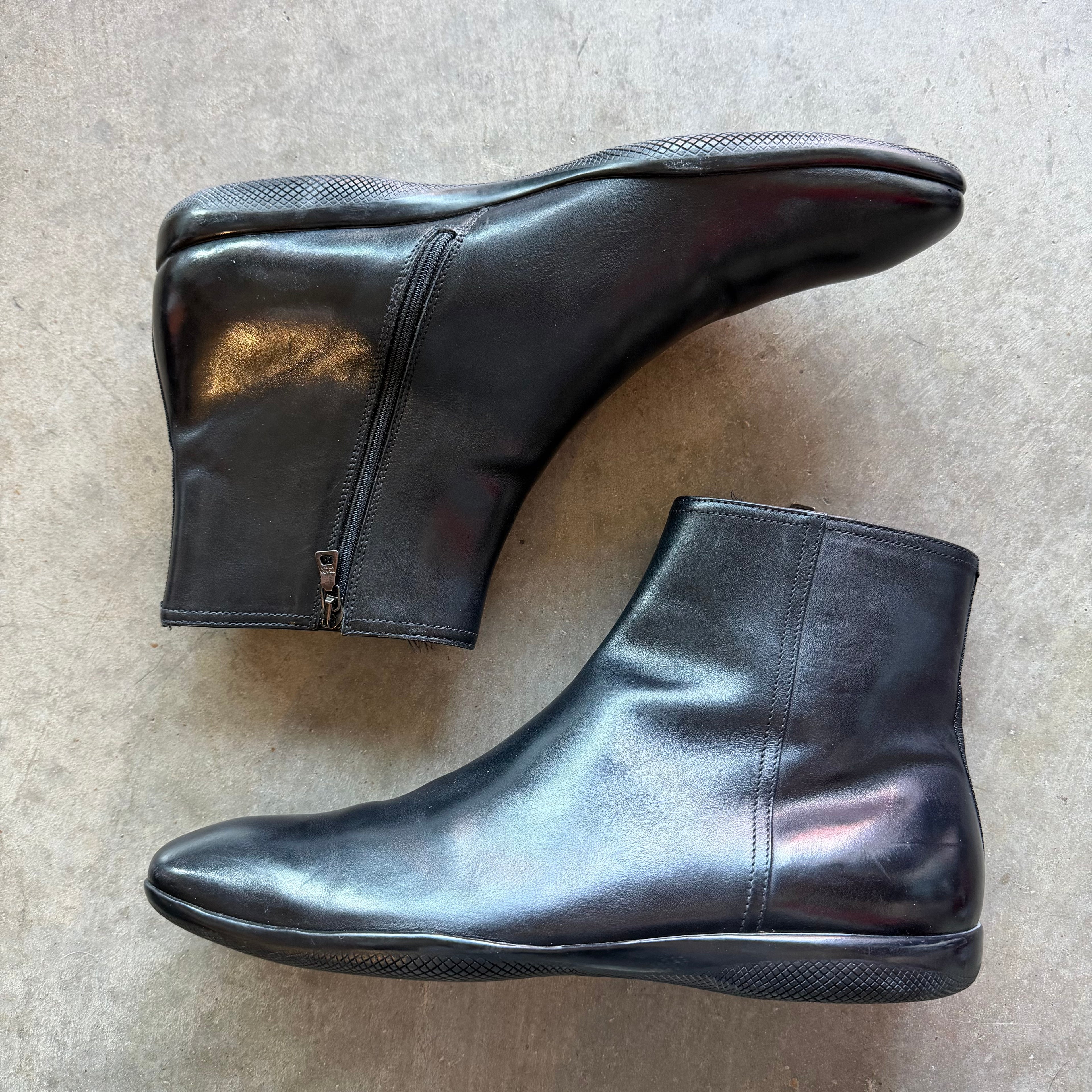 8.5 Used 00s Prada Sport Chelsea Boot