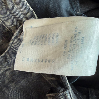 34x34 Louis Vuitton Black Denim