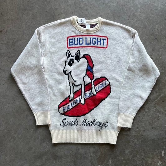 L 80s Spuds Mackenzie Sweater