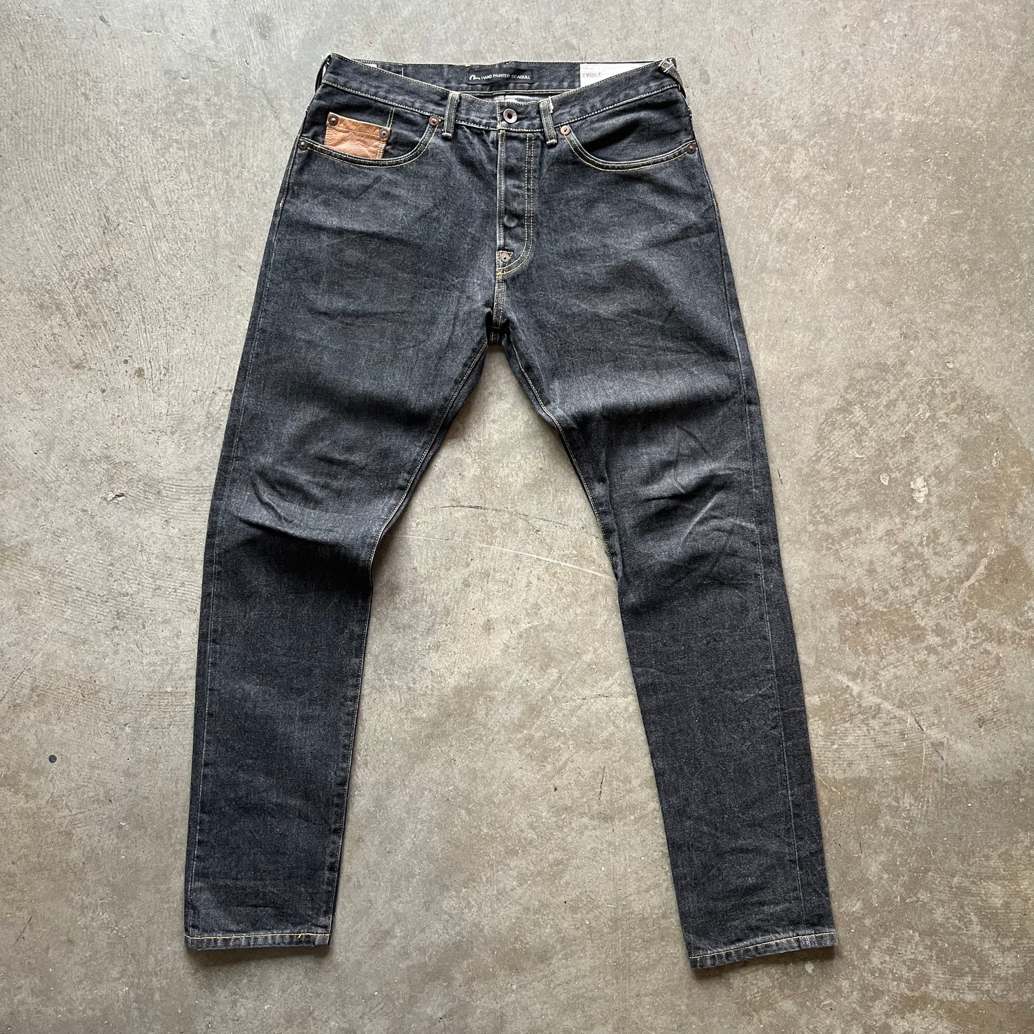 33x32 Hand Painted Evisu Jeans