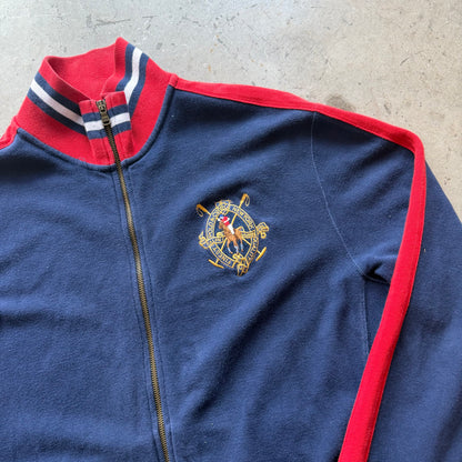 L 90s Polo Knit Full Zip