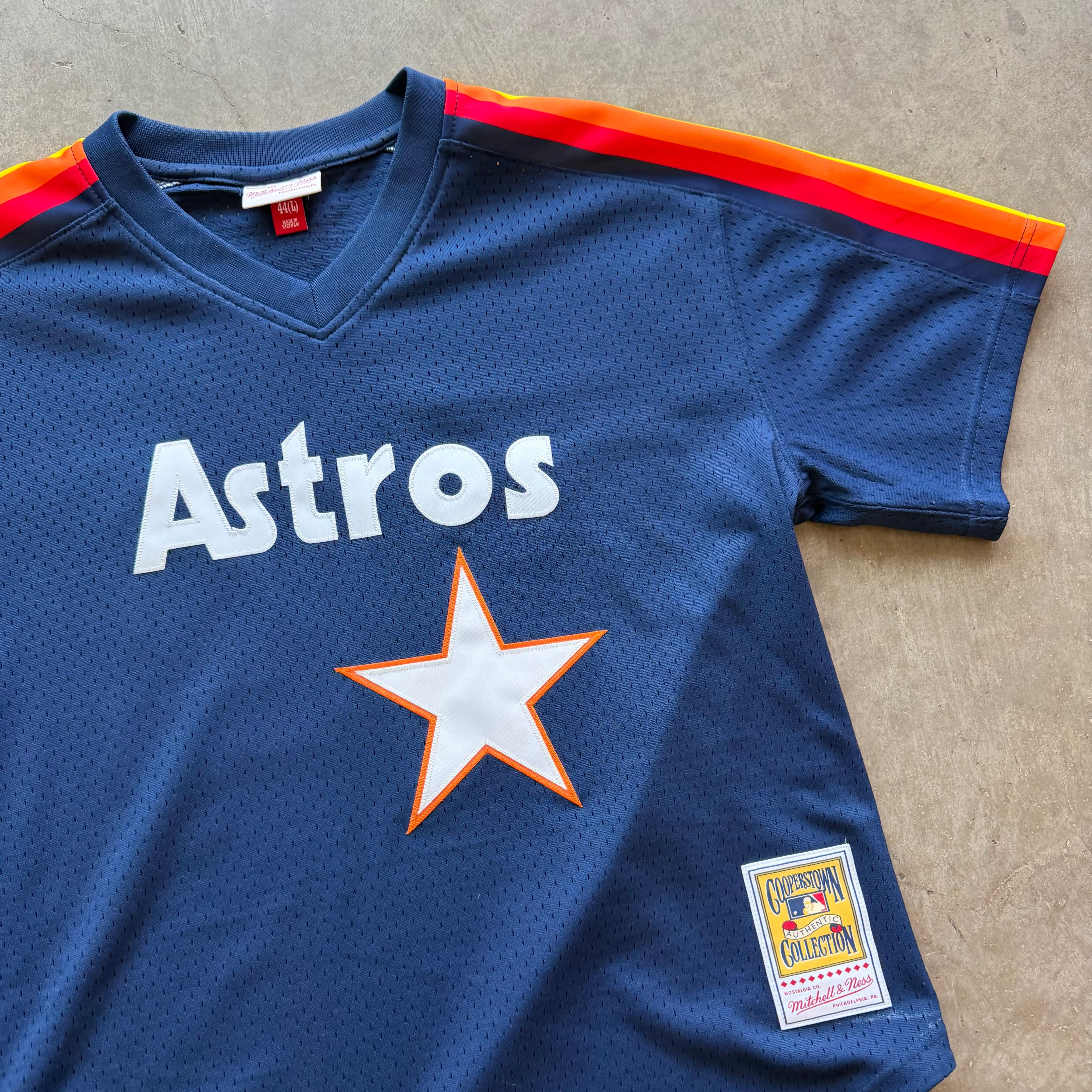 L Retro Nolan Ryan Astros Jersey