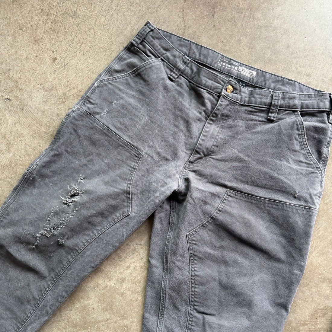 38x34 00s Grey Carhartt Pants