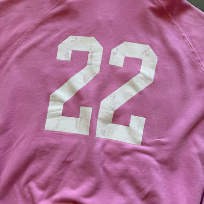 XXL Balenciaga Distressed Pink Polo Zipup