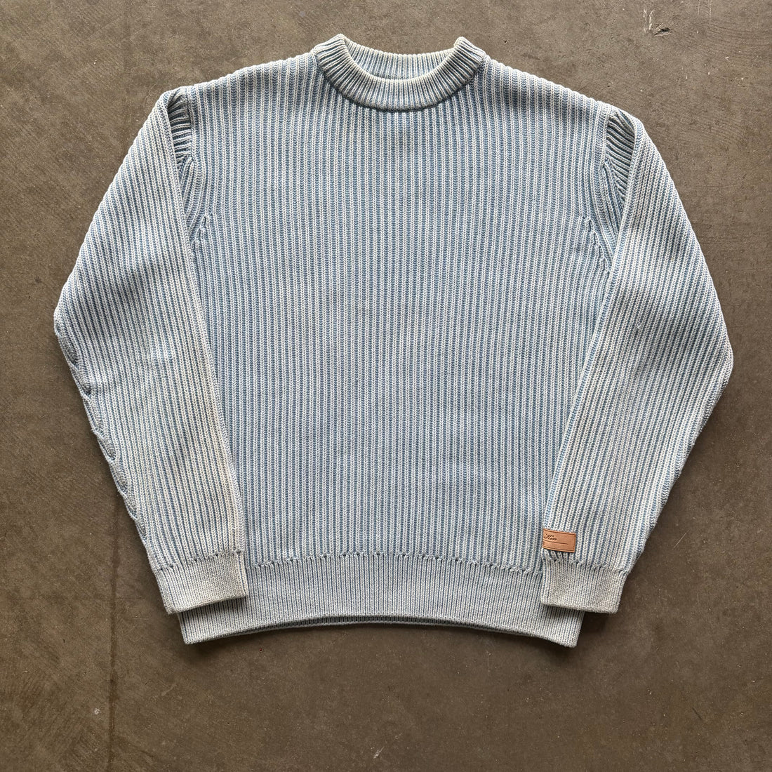 S Kith Meyer Knit Sweater Blue