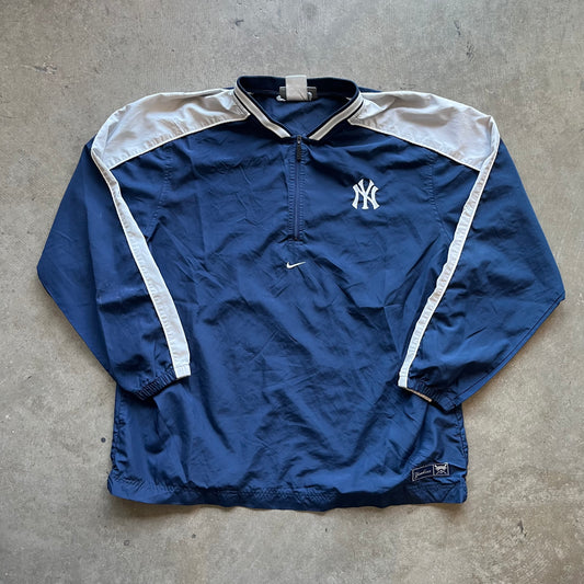 XL 00s Yankees Nike Quarter Zip