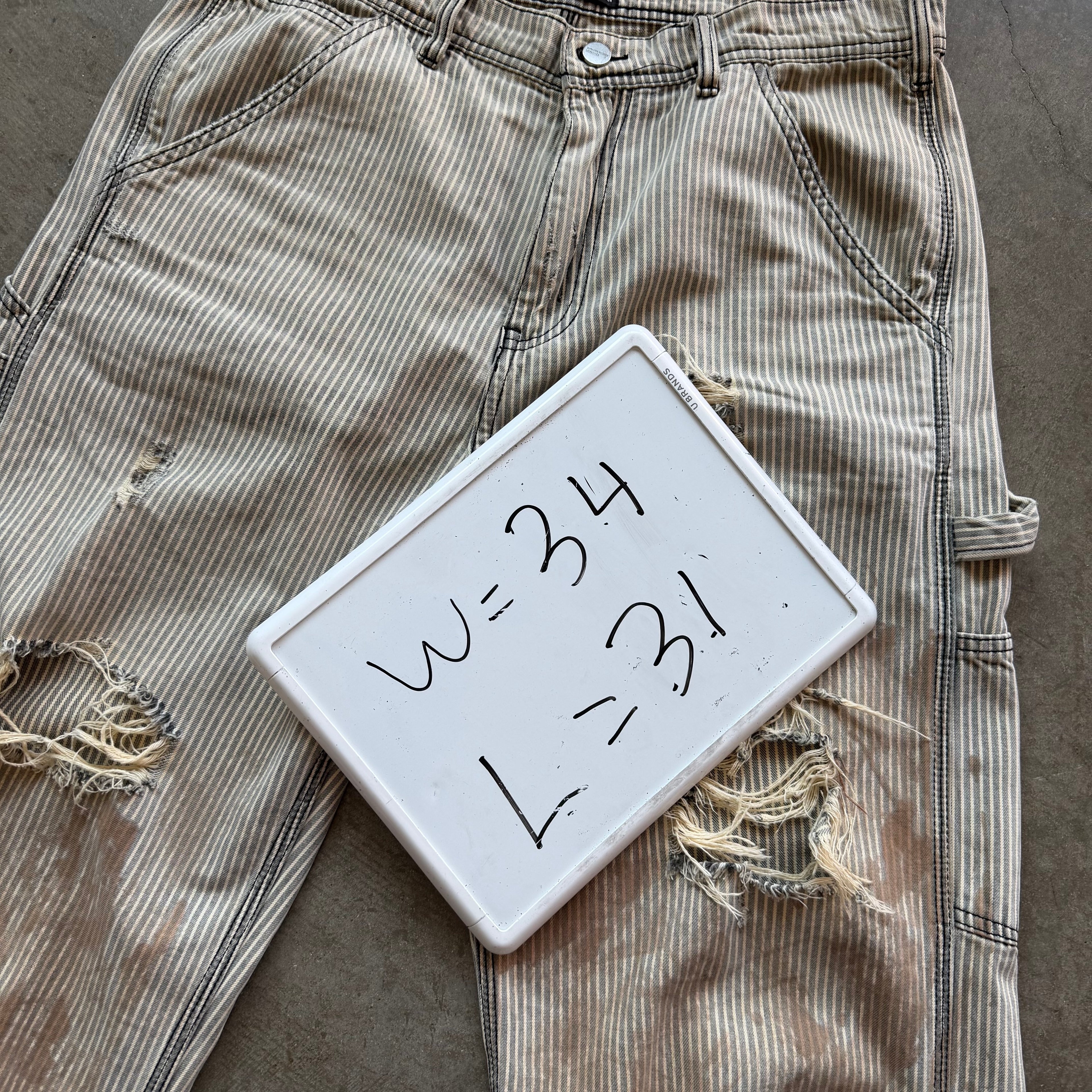 34x31 Enfants Riches Deprimes Paint Pants Shuji Version