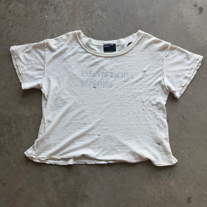 M Enfants Riches Deprimes Reversible Logo Tee White