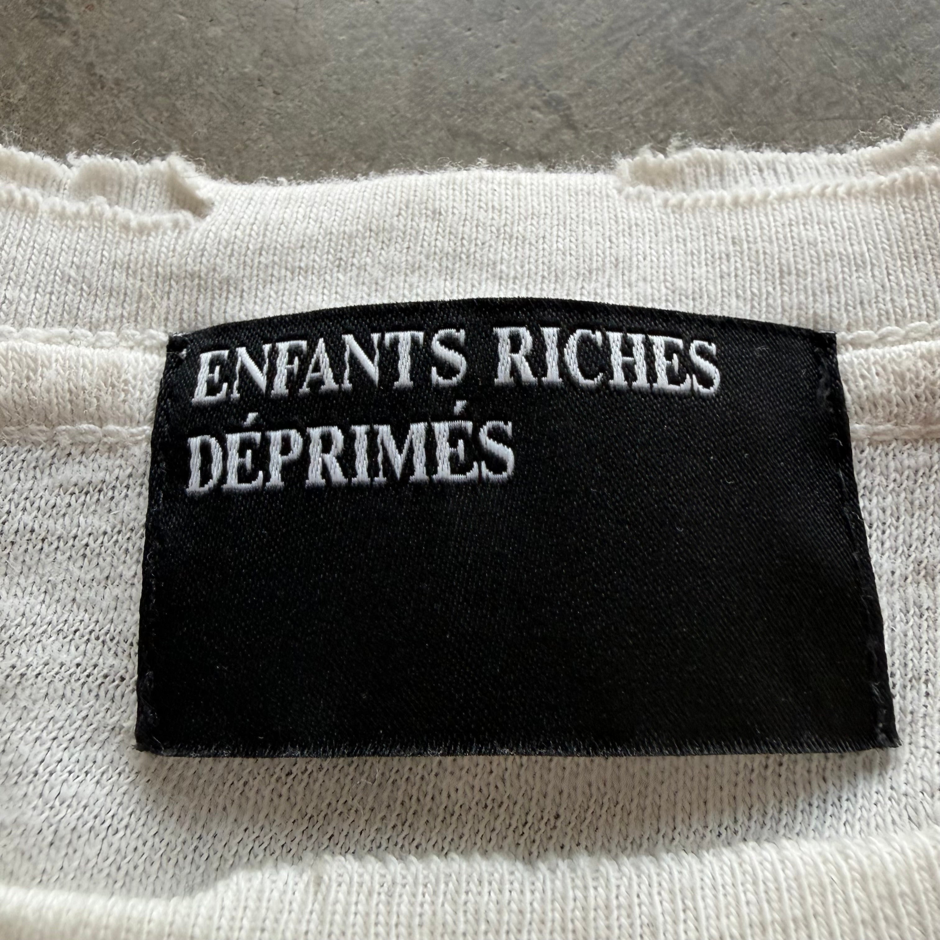 M Enfants Riches Deprimes Reversible Logo Tee White