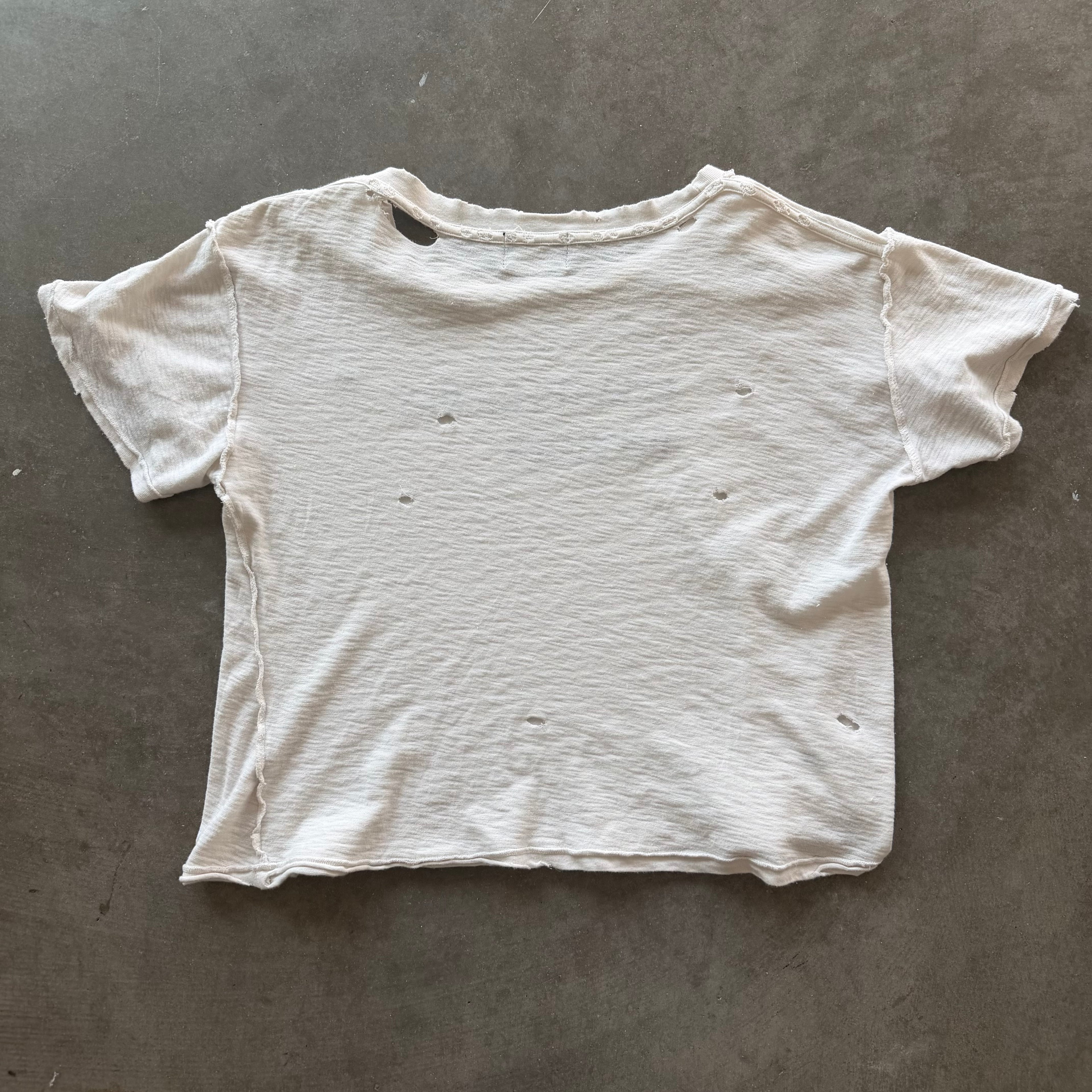 M Enfants Riches Deprimes Reversible Logo Tee White