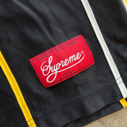 S St Supreme Black &amp; Gold Basketball Jersey